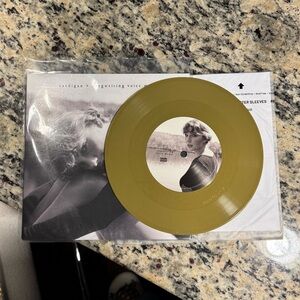 Taylor Swift Cardigan Voice Memo Gold 7” Vinyl
